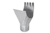 Воронка желоба GL PE 150/100 мм металлическая (Zn)