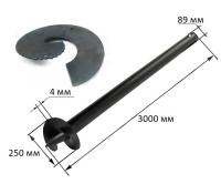 Свая винтовая сварная 89/3000